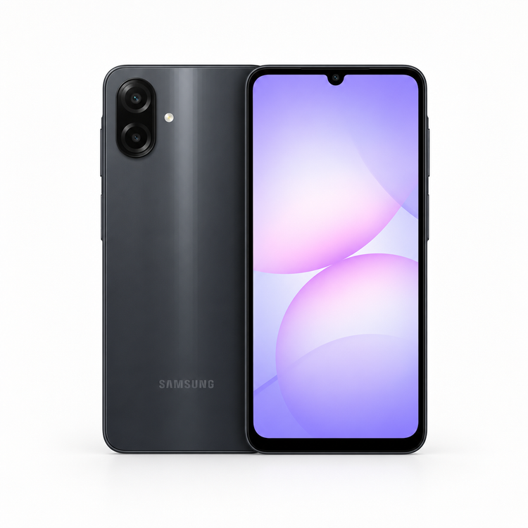 گوشى موبايل سامسونگ مدل A07 Galaxy دو سيم كارت ظرفيت ۶۴گيگابايت و رم ۴ گيگابايت رنگ مشکی